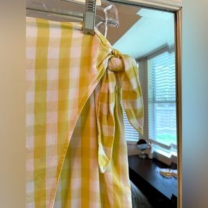 Spring wrap skirt from Madewell